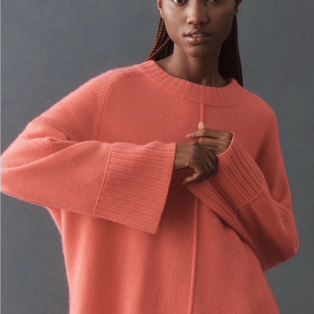 Anthropologie - The Chandler Crew Neck Relaxed Sweater: Cashmere by Maeve